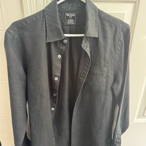 Todd Snyder Linen Shirt Black Size XS